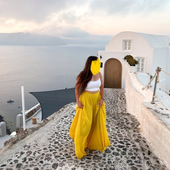 NWT Long Chicwish Flowing Skirt - Picture 3 of 4